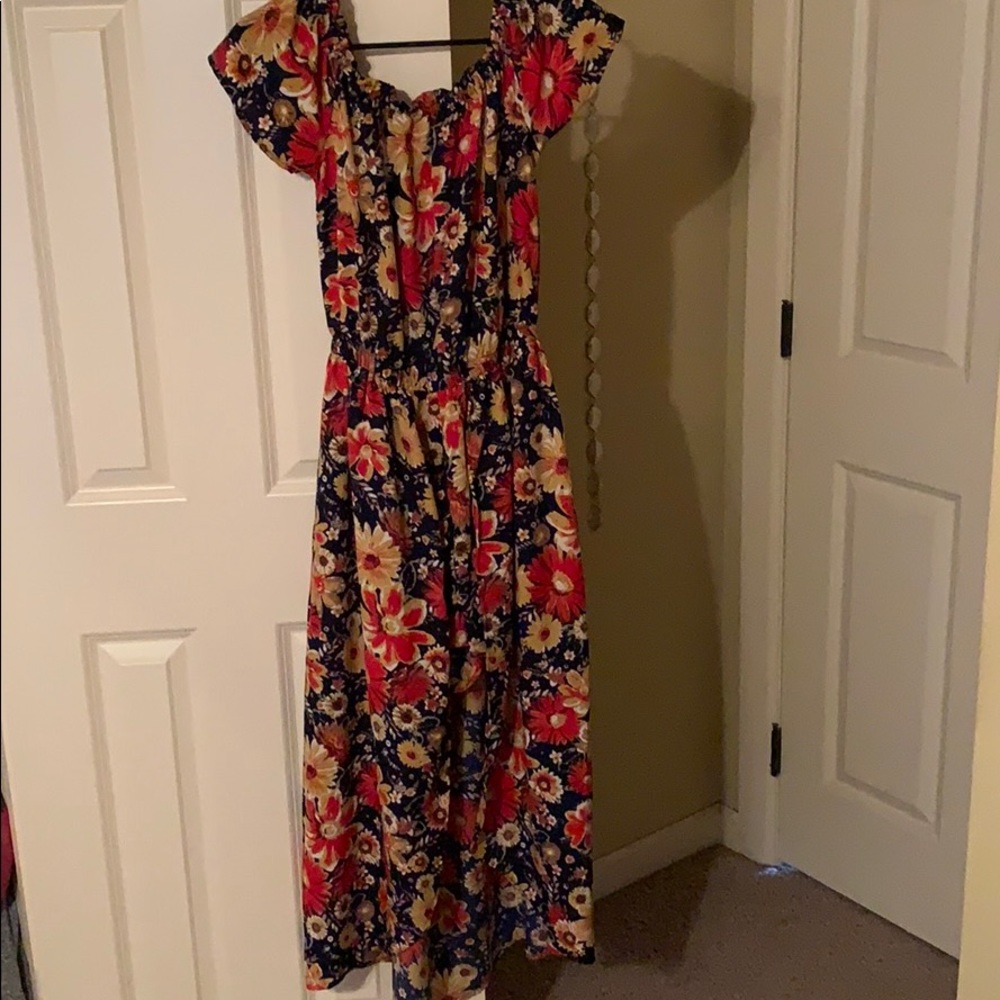 High low romper